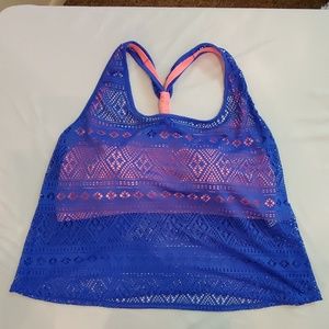 Gossip Womens Swimwear 2 in 1 Top, 3X, NWT